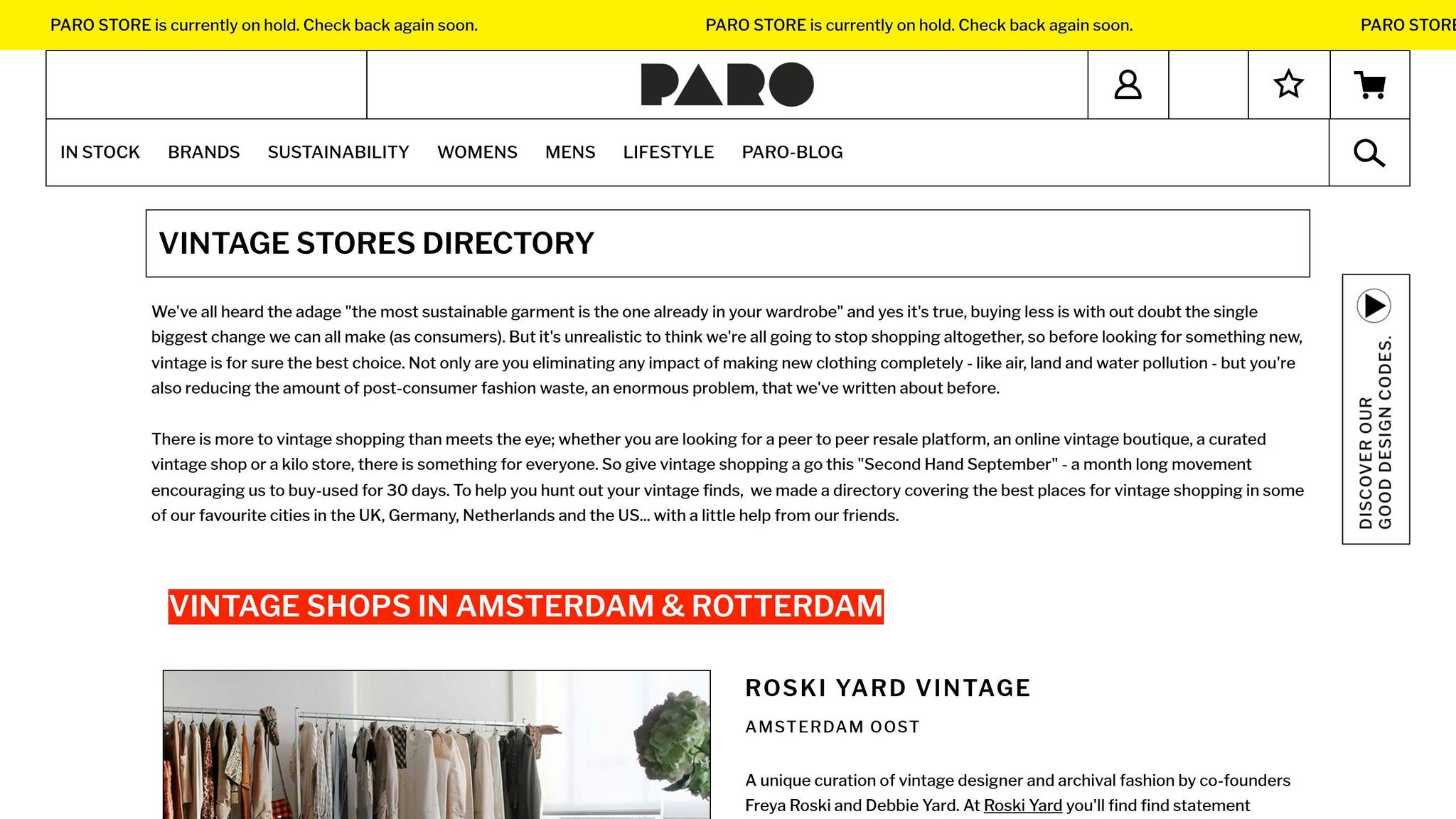 Parostore