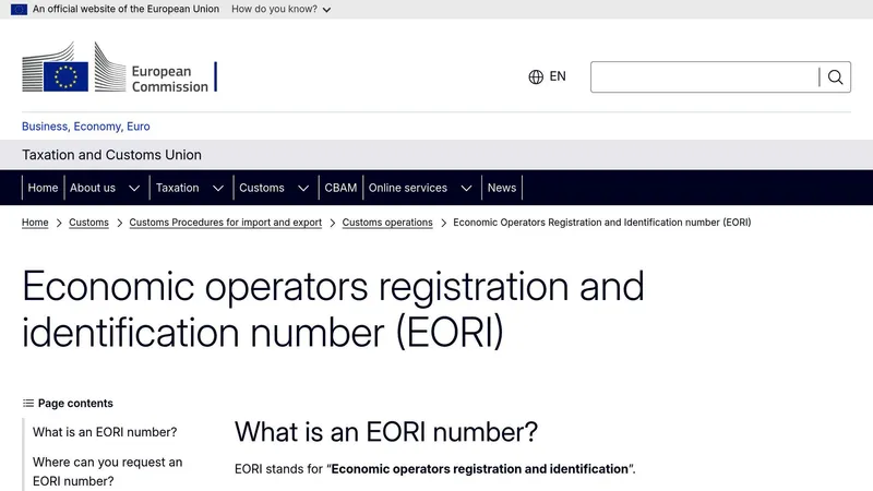EORI