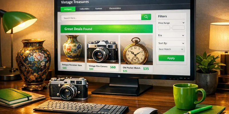 How to Find Underpriced Vintage Items Online
