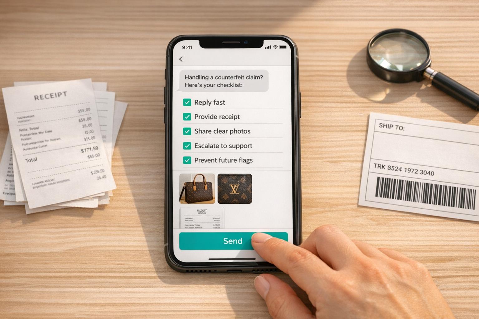 How to Handle Counterfeit Claims on Vinted