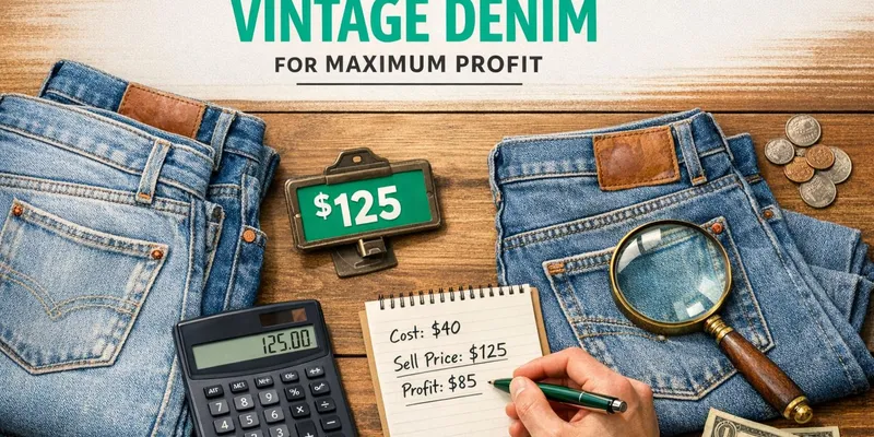 How to Price Vintage Denim for Maximum Profit