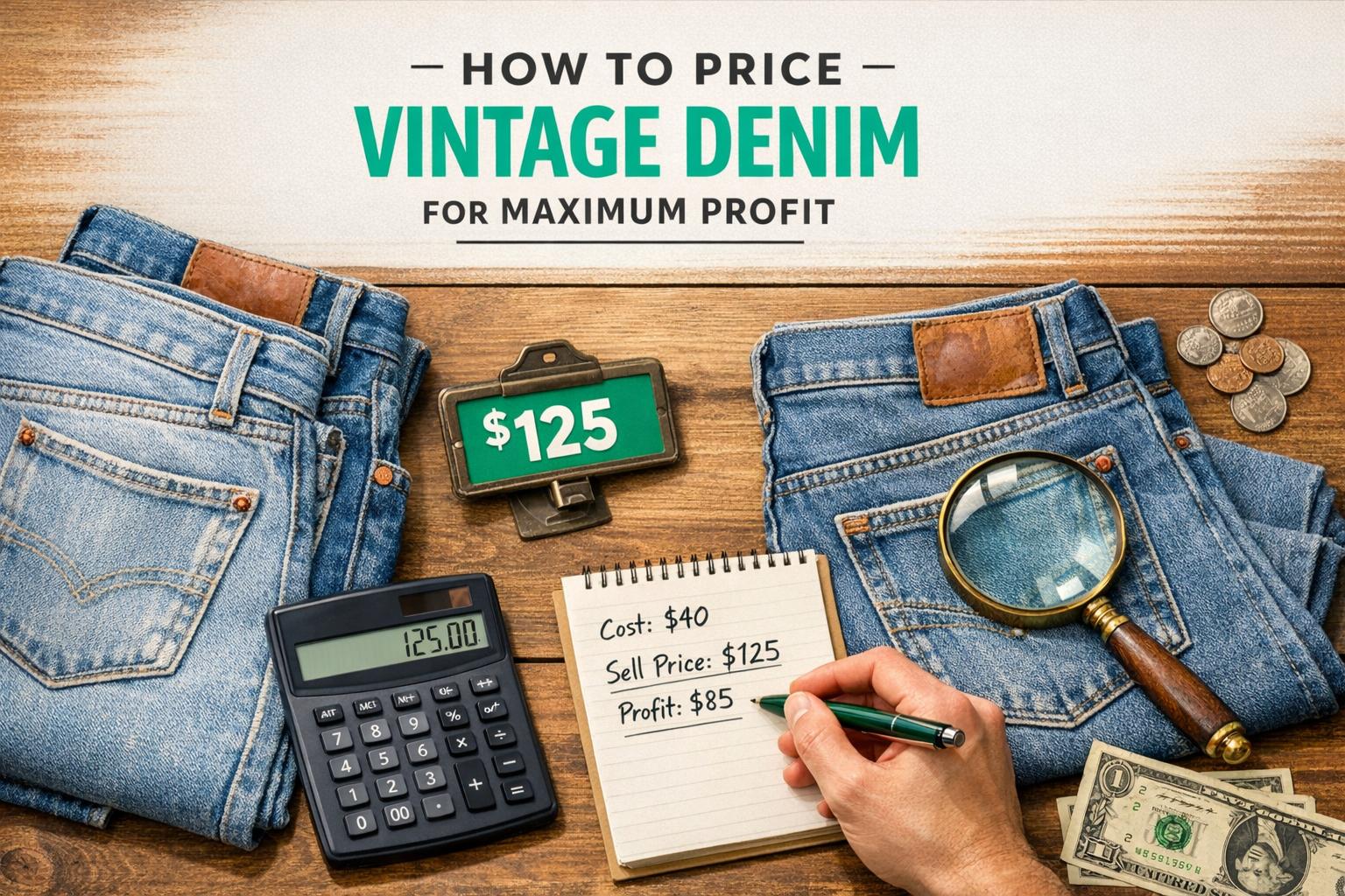 How to Price Vintage Denim for Maximum Profit