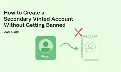 How to Create a Secondary Vinted Account Without Getting Banned: Complete 2025 Guide