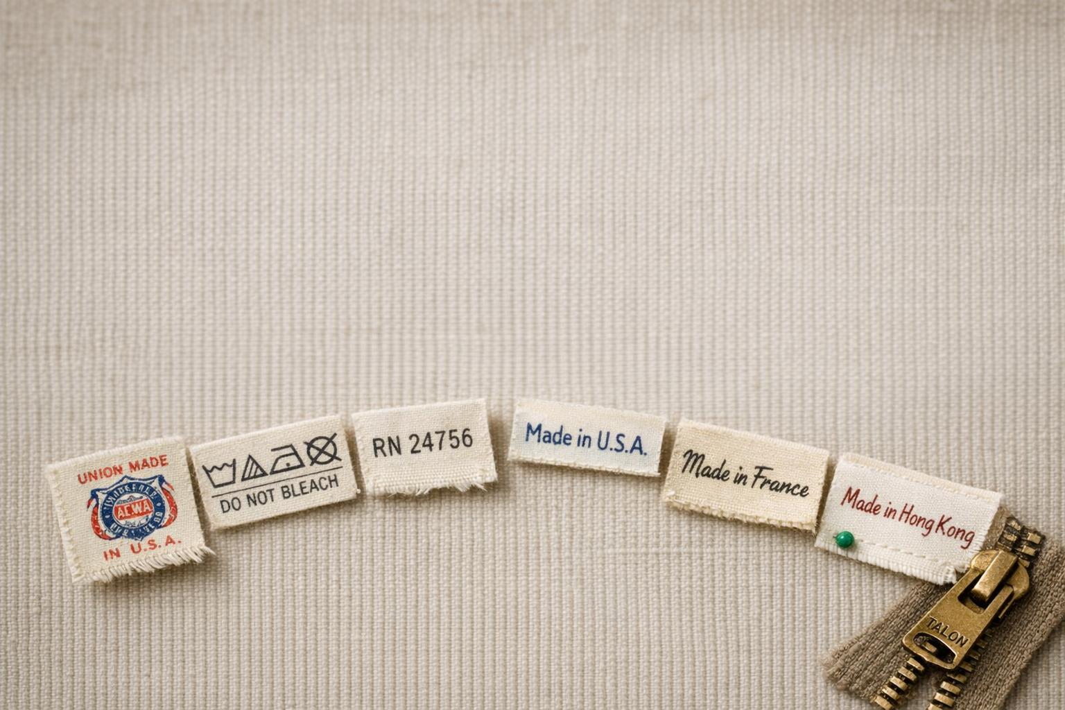 Ultimate Guide to Vintage Clothing Labels by Decade