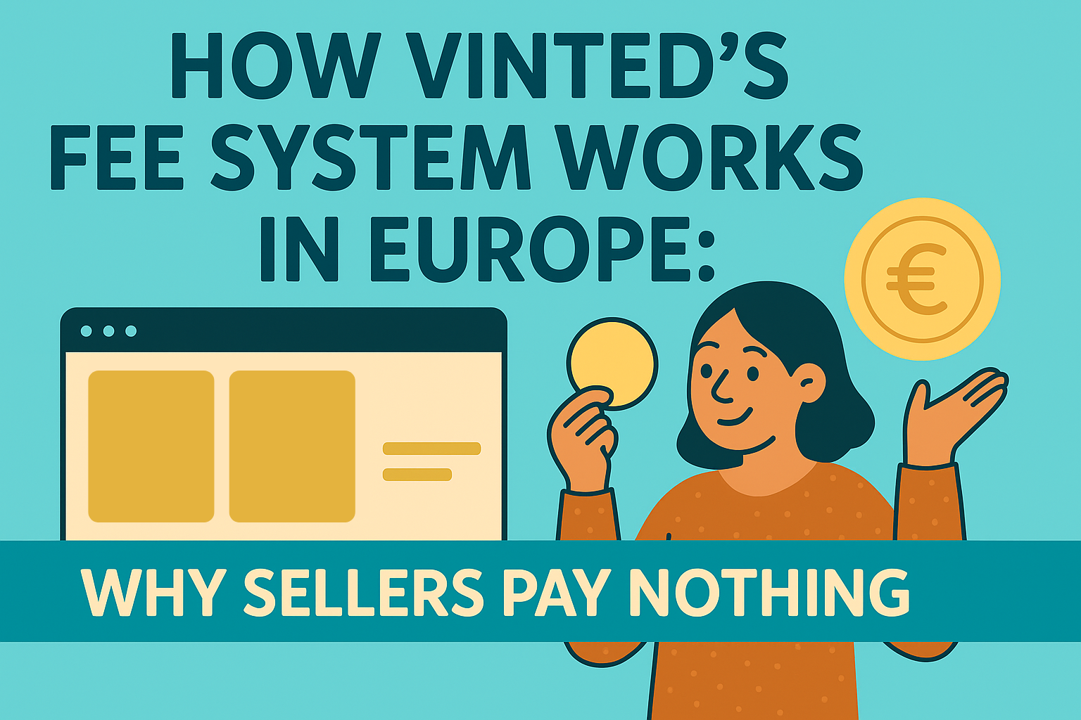 Vinted Fees Explained: Why Sellers Pay €0